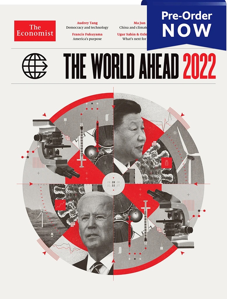 エコノミスト誌 2022年 表紙 予言 陰謀論